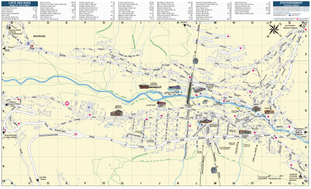 Plan du village / Village Map