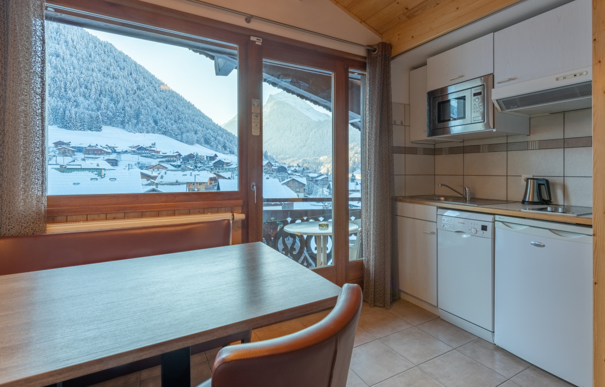 Kitchenette - © Hôtel Les Côtes Morzine Kitchenette