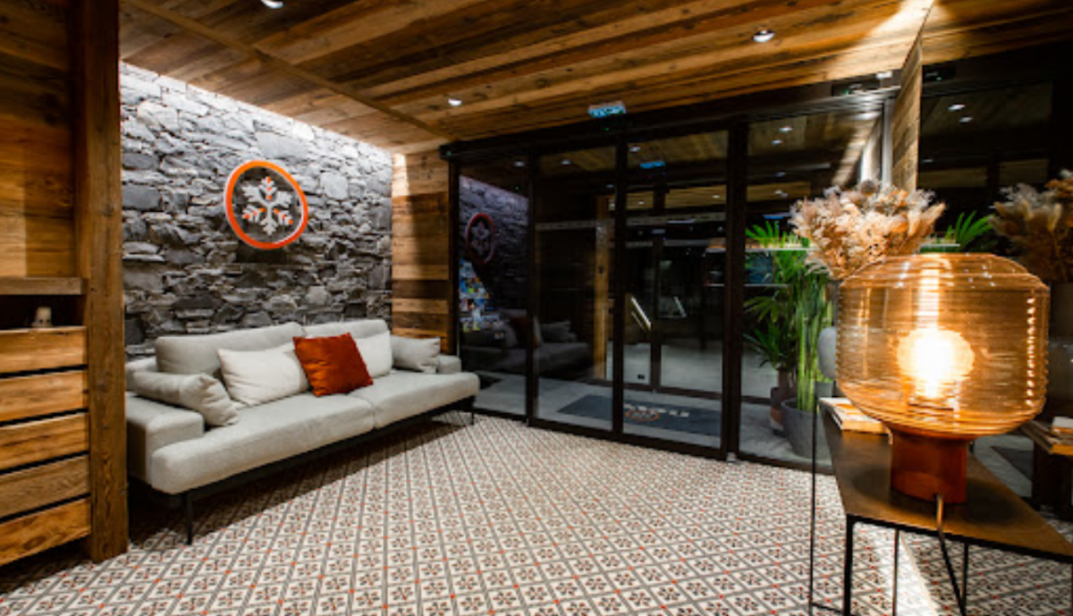 Entrée Hôtel Névé Morzine Entrée Hôtel Névé Morzine