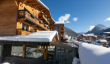 Hiver neige Hôtel Névé Morzine