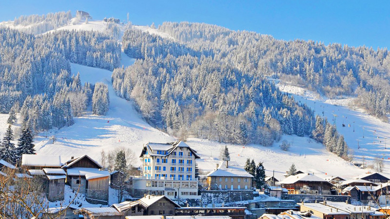 Vue du Village Vacance sur les pistes