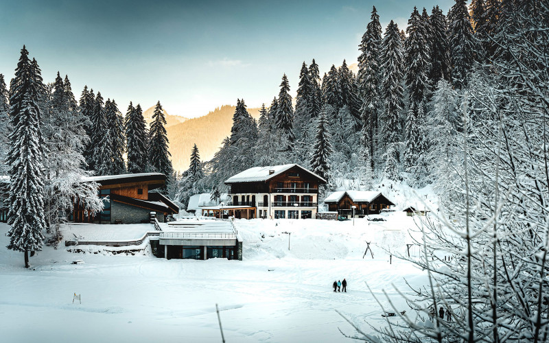 Vue extérieure hiver