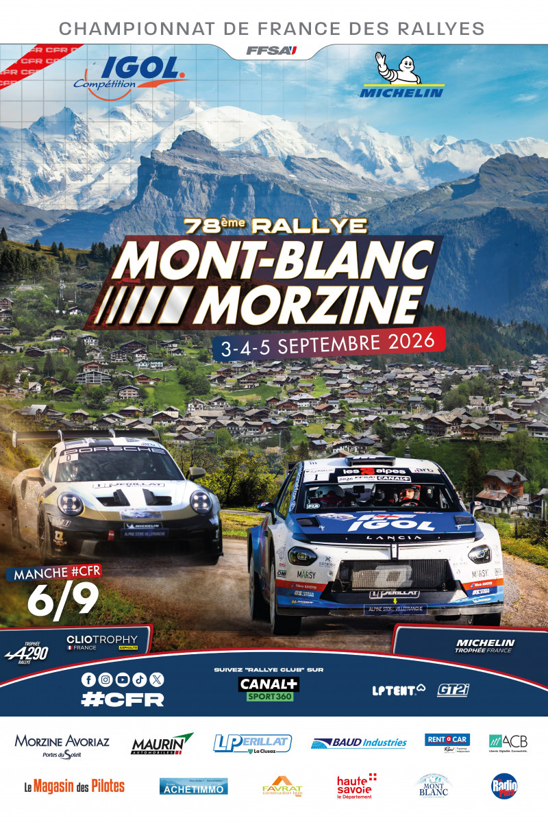 Rallye Mont-Blanc Morzine 2026