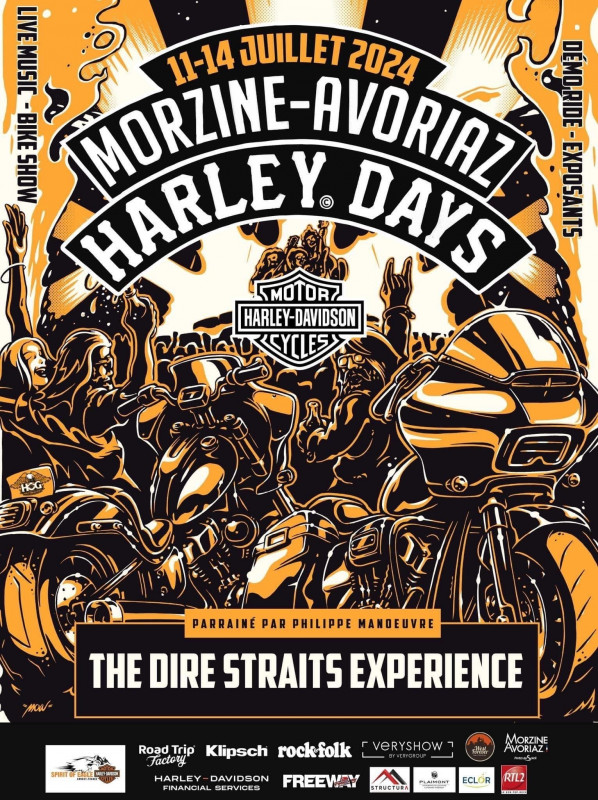 Affiche Harley Days Morzine